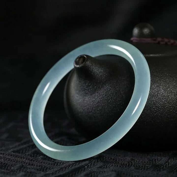 Bransoletka z Buddha Stones Naturalny Jadeit Uzdrawiający Błogosławieństwo