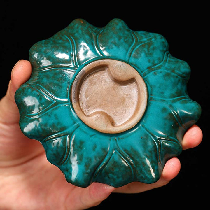 Buddha Stones Tybetański Lotos Błogosławieństwo Kadzielnica Dekoracja