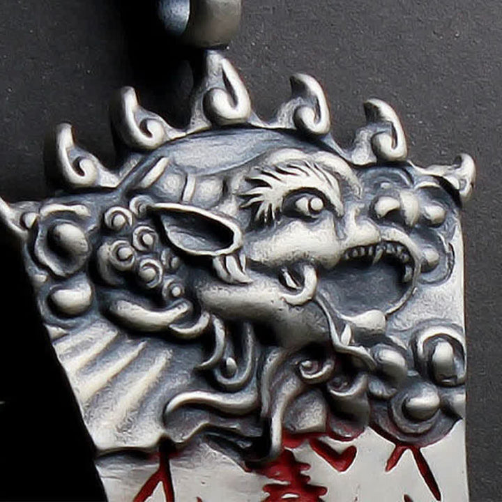 FengShui Bagua PiXiu Cinnabar Balance Naszyjnik Wisiorek - image 7