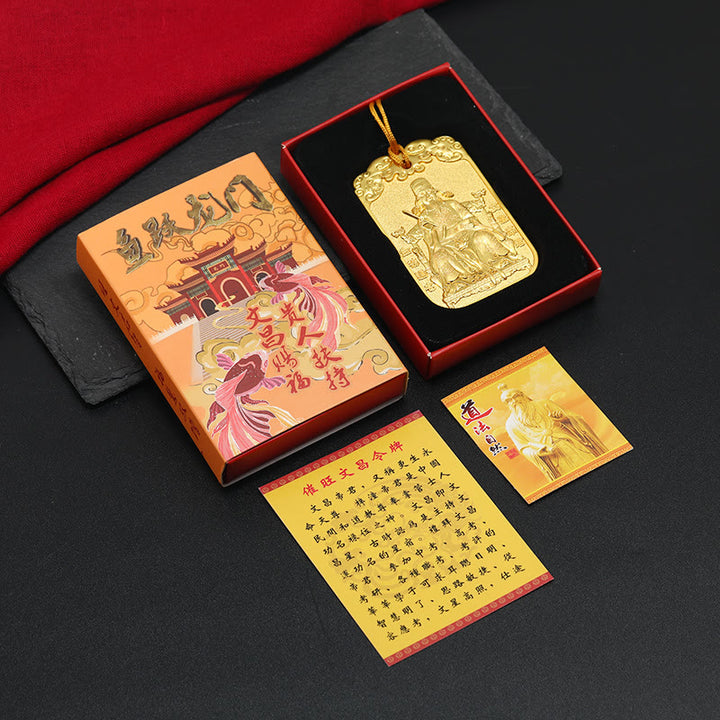Buddha Stones Feng Shui Pomyślna Gwiazda Wenchang Pen Pagoda Koi Fish Samochód Wisząca Dekoracja