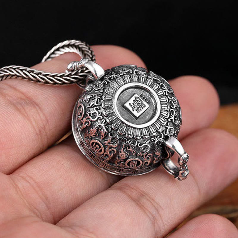Buddha Stones Skarb Miska Miedziane Monety Sztabki Bogactwo Naszyjnik Wisiorek