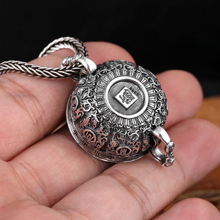 Buddha Stones Skarb Miska Miedziane Monety Sztabki Bogactwo Naszyjnik Wisiorek