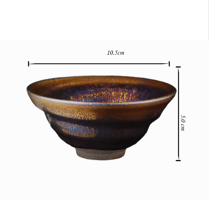Buddha Stones chińskie Jianzhan kolorowe mleczne szkliwo ceramiczne filiżanka do herbaty Tenmoku Kung Fu filiżanka do herbaty