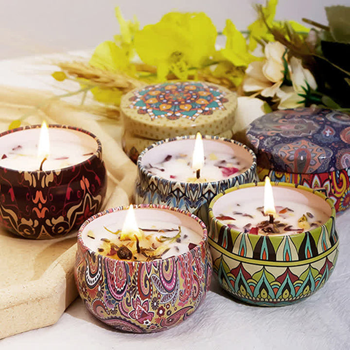 Biała herbata, kwiat imbiru, lawenda, gardenia, zapachowa świeca sojowa, prezent dla rodziny i przyjaciół - image 25