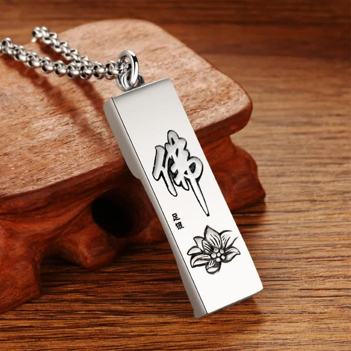 Naszyjnik z wisiorkiem w stylu vintage, Buddha Stones Tathagata Budda, amulet ochronny, szczęście - image 10