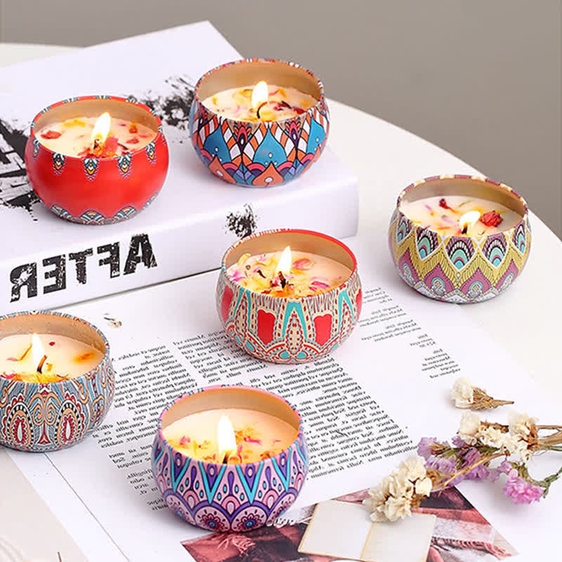 Biała herbata, kwiat imbiru, lawenda, gardenia, zapachowa świeca sojowa, prezent dla rodziny i przyjaciół - image 7