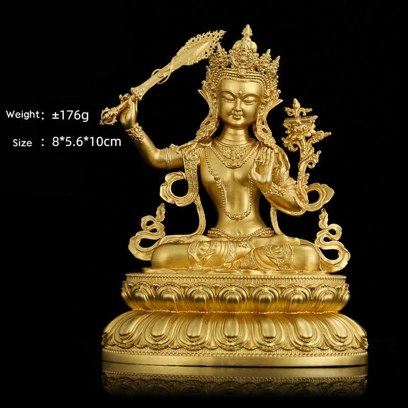 Figurka Buddy Medycyny Shakyamuni Amitabha Spokój Miedziana Statua Dekoracja Domu