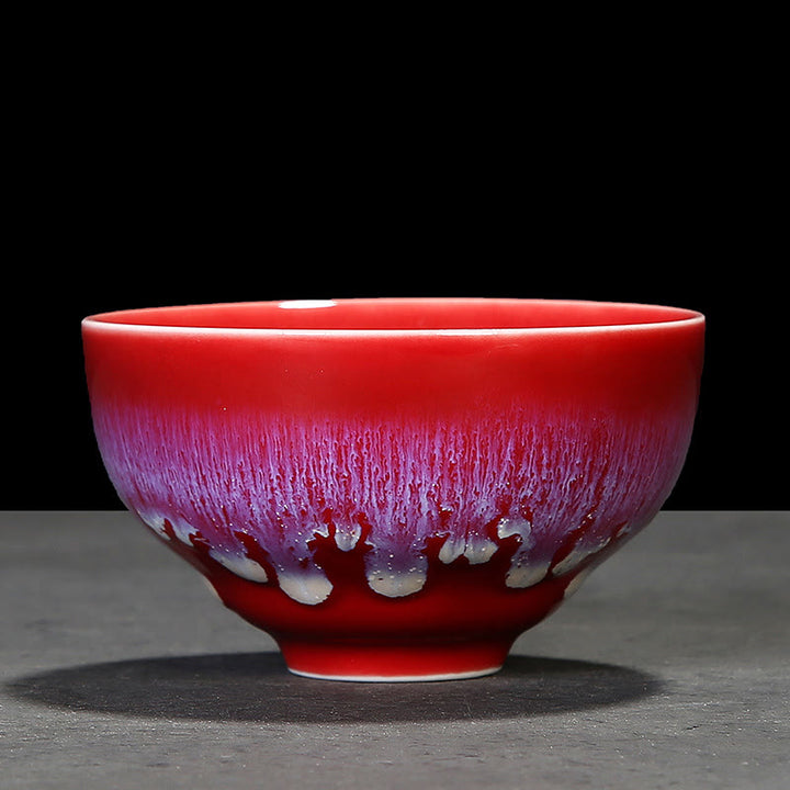 Buddha Stones Chińskie Jianzhan Glaze Kiln Change Ceramic Tea Cup Tenmoku Kung Fu Tea Cup