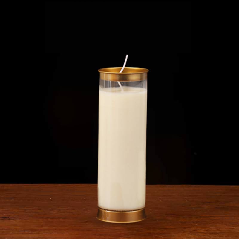 Medytacja Modlitwa Ołtarz Świeca Buddyjska Świątynia Rytuały Użyj Przedmiotów - Biały - Średni (3 dni) - image 5