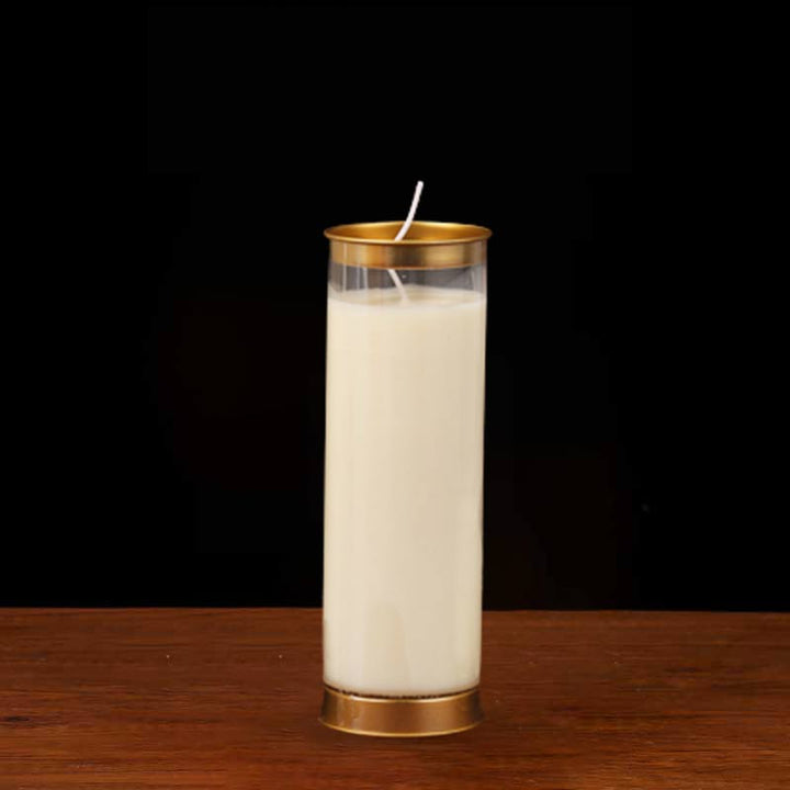 Medytacja Modlitwa Ołtarz Świeca Buddyjska Świątynia Rytuały Użyj Przedmiotów - Biały - Średni (3 dni) - image 5