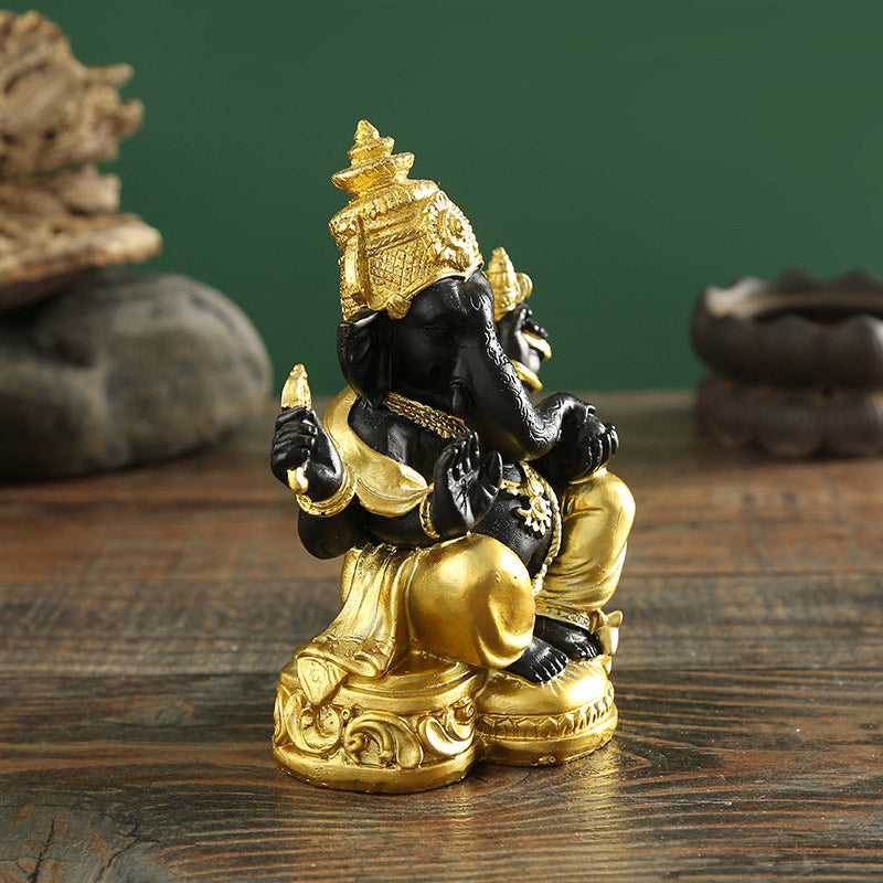 Buddha Stones Tybetańska dekoracja Ganpati FengShui - image 3