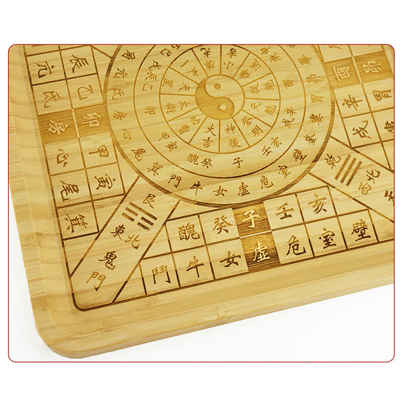 Mapa Feng Shui Bamboo Bagua Mapa Harmonii Energii