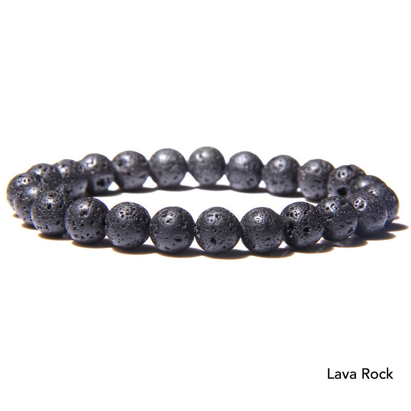 Bransoletka z koralików Natural Agat Stone Crystal Balance