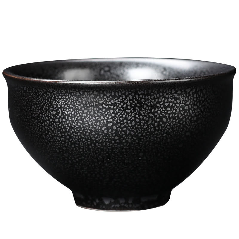 Buddha Stones Złoty liść chiński Jianzhan smok feniks lotos Awalokiteśwara ryba koi ceramiczna filiżanka do herbaty Tenmoku Kung Fu filiżanka miska - image 7