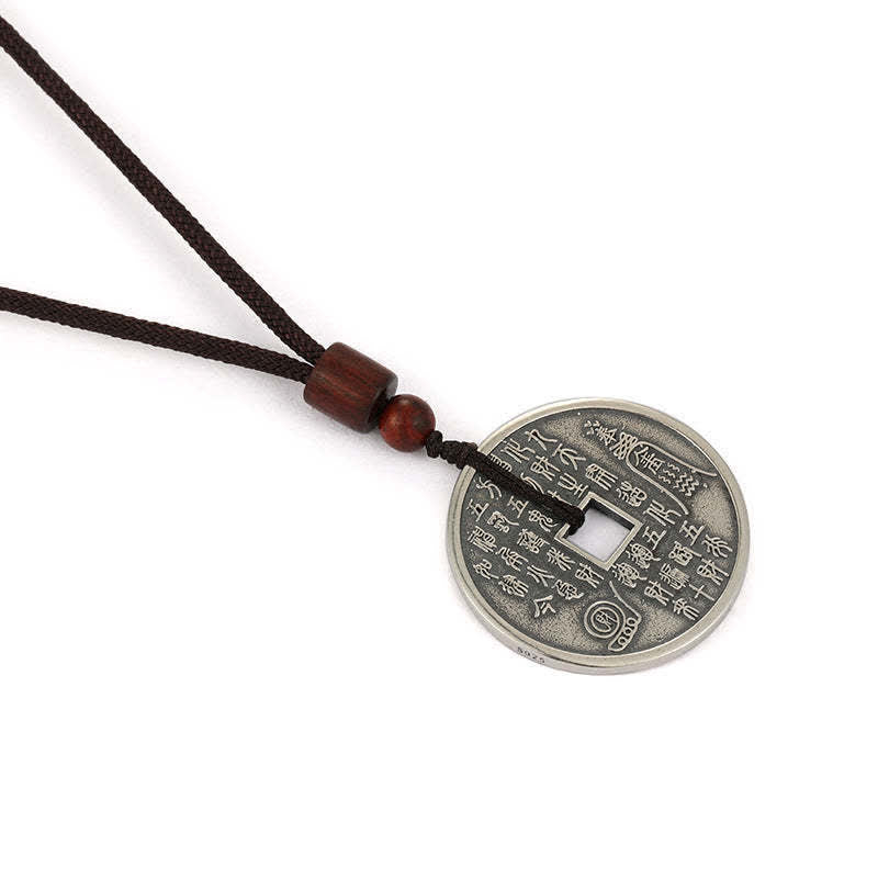 Buddha Stones Bagua Yin Yang Miedziana Moneta Gwiazda Równowaga Energia Naszyjnik Wisiorek - image 10