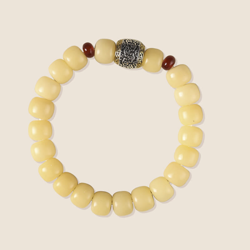 Buddha Stones Bodhi Nasiona Pomyślna Chmura Fu Charakter Koralik Bransoletka Pokoju