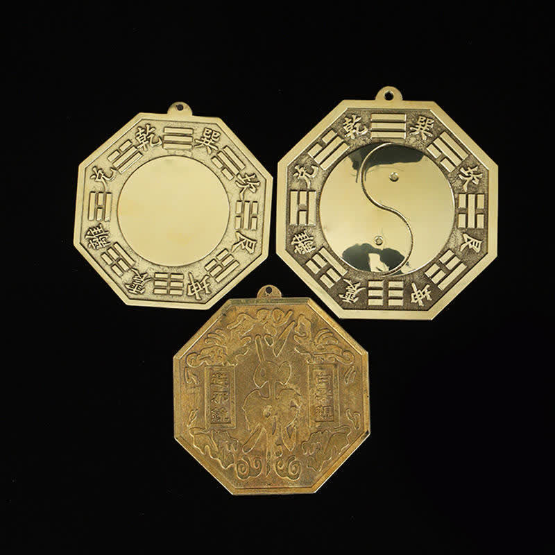 Mapa Feng Shui Bagua Miedź Równowaga Energia Mapa