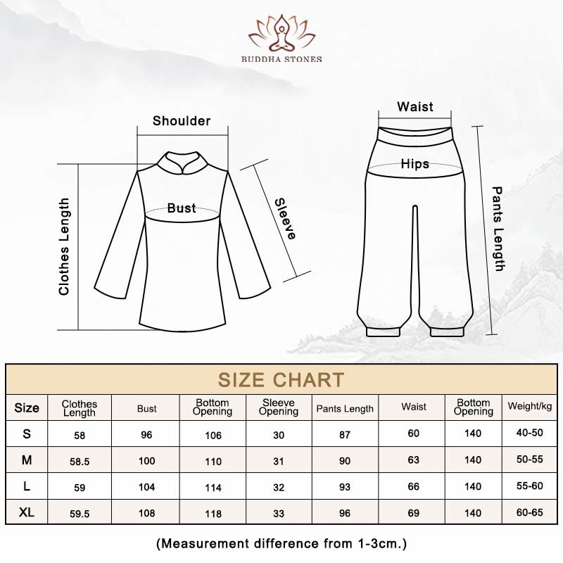 Buddha Stones Retro Modlitwa Zen Duchowa Medytacja Praktyka Szyfonowa Odzież Damska Zestaw - image 19