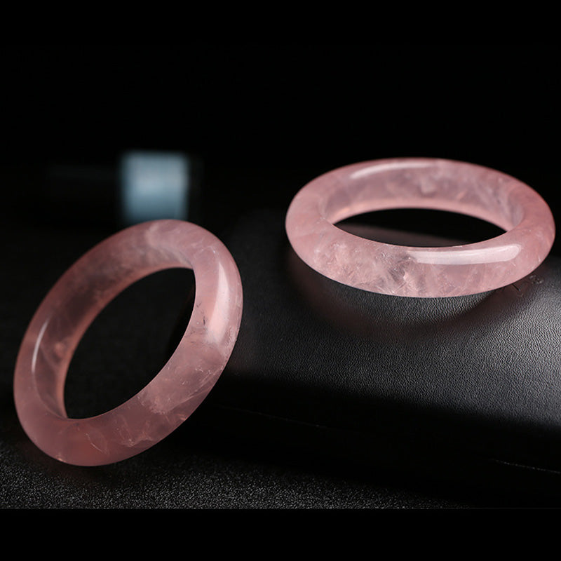 Bransoletka Buddha Stones Natural Rose Quartz Love Caring - image 6