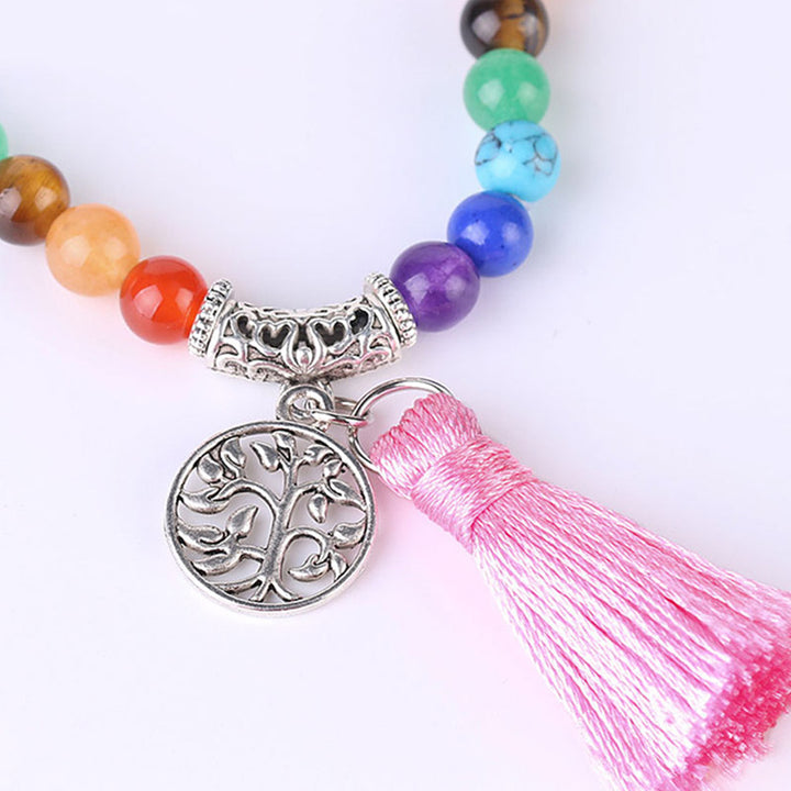 Buddha Stones 108 Mala Koraliki Rodonit Niebieski Kryształ Lazulit Bransoletka Lecznicza