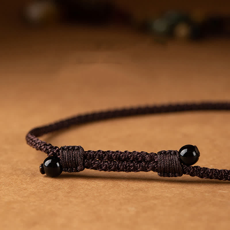 Buddhastoneshop Tybet Om Mani Padme Hum Agat Surangama Sutra Ochrona Naszyjnik Wisiorek - image 19
