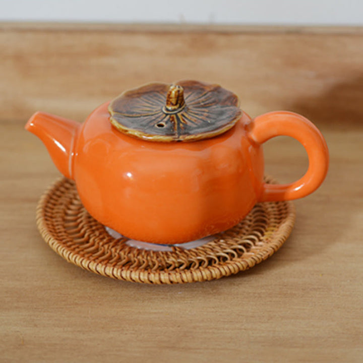 Ceramiczny Kwiatowy Wzór Rattanowy Podkładka Pod Kubek Pod Filiżankę - image 18