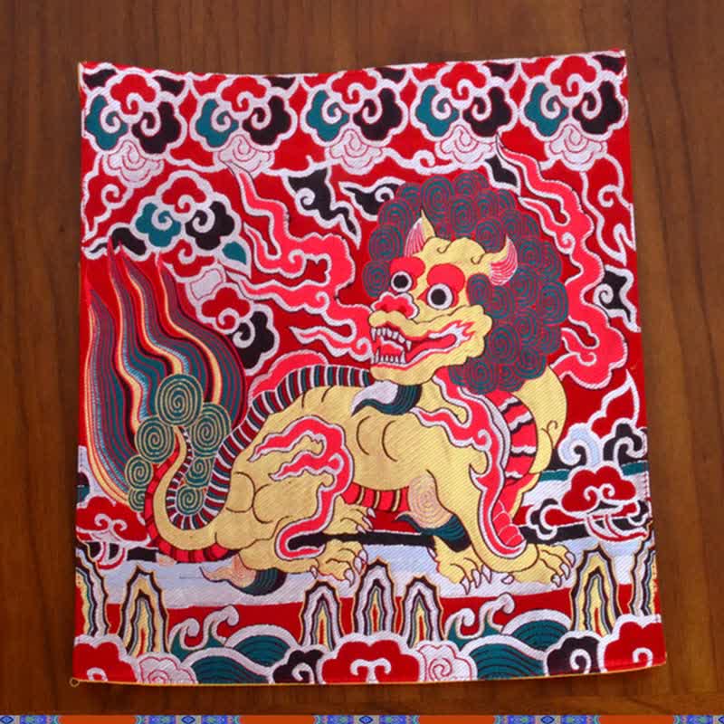 Fengshui Kirin Modlitwa Ołtarz Mata Uzdrawiająca Medytacja Pomyślny Symbol Mata