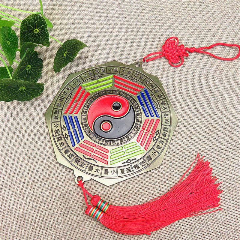 Feng Shui Bagua Mapa Chińskie Węzły Harmonii Energii Lustro