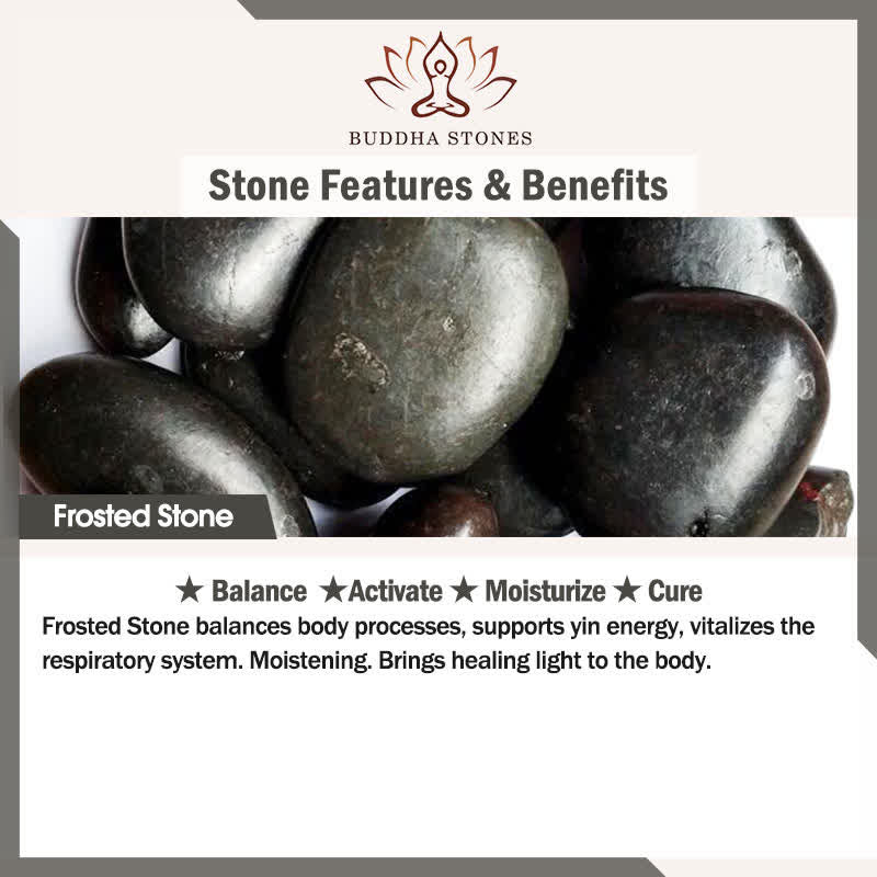 Buddha Stones 2szt. Naturalny kryształ Agat Budda Bransoletka ochronna