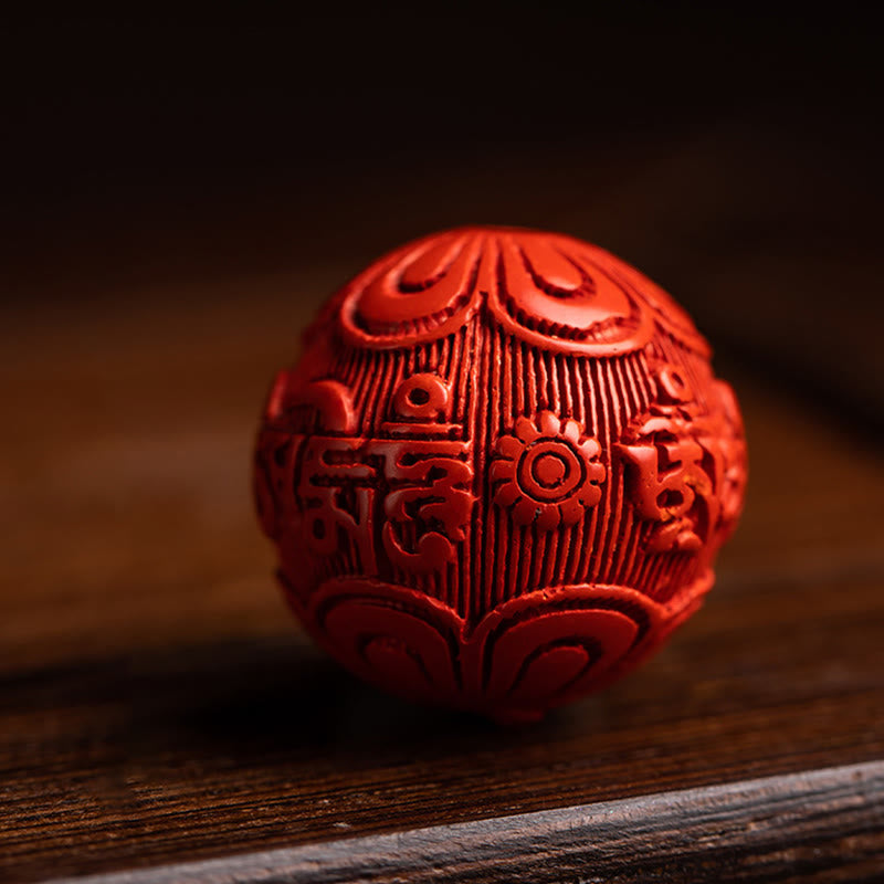 Buddha Stones Tybet Om Mani Padme Hum PiXiu Miedziana Moneta Mały Liść Czerwony Sandałowiec Cynober Ochrona Brelok