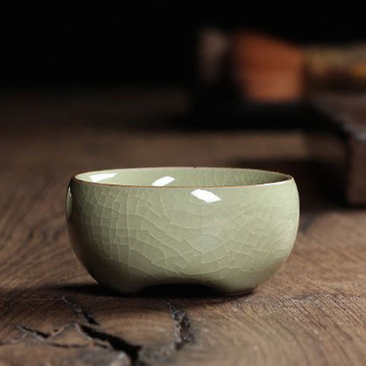 Buddha Stones Kolorowe Ryby Koi Ceramiczny Filiżanka Kung Fu Filiżanka Miska