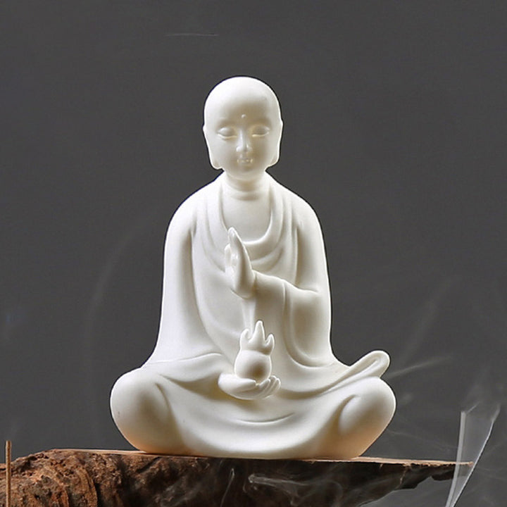 Budda Awalokiteśwara Ksitigarbha Bodhisattwa Błogosławieństwo Ceramiczna dekoracja LED