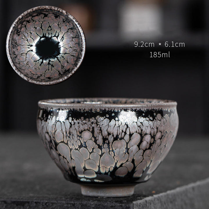 Buddha Stones ręcznie robione kwiaty wiśni Sakura Design chiński Jianzhan Ceramiczny kubek do herbaty Kung Fu
