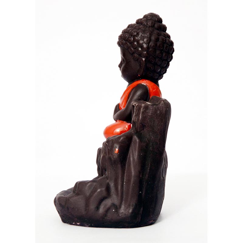 Kamienne Buddha Stones z przepływem wstecznym, fontanna dymna, ceramiczny palnik kadzidełkowy, dekoracja
