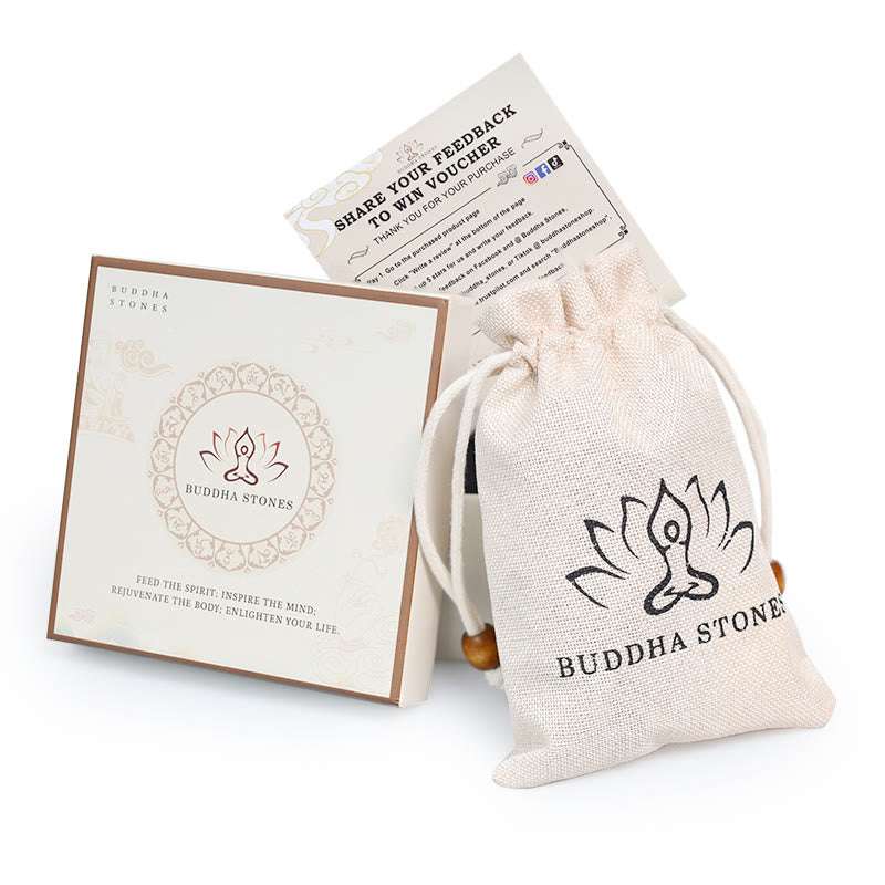Buddha Stones Biały Jadeit Bodhi Lotus Mala Harmony Naszyjnik Bransoletka - image 9