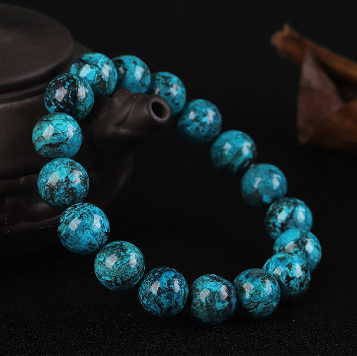 Bransoletka z Buddha Stones Naturalny kamień Feniks Siła Odwaga
