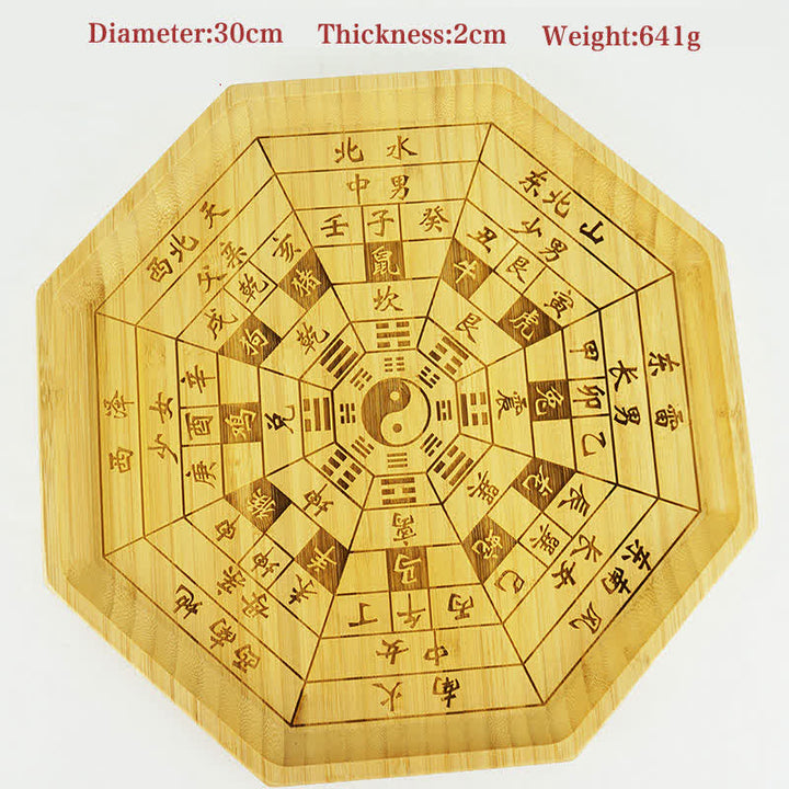 Mapa Feng Shui Bamboo Bagua Mapa Harmonii Energii - 12 chińskich znaków zodiaku 30 cm - image 39