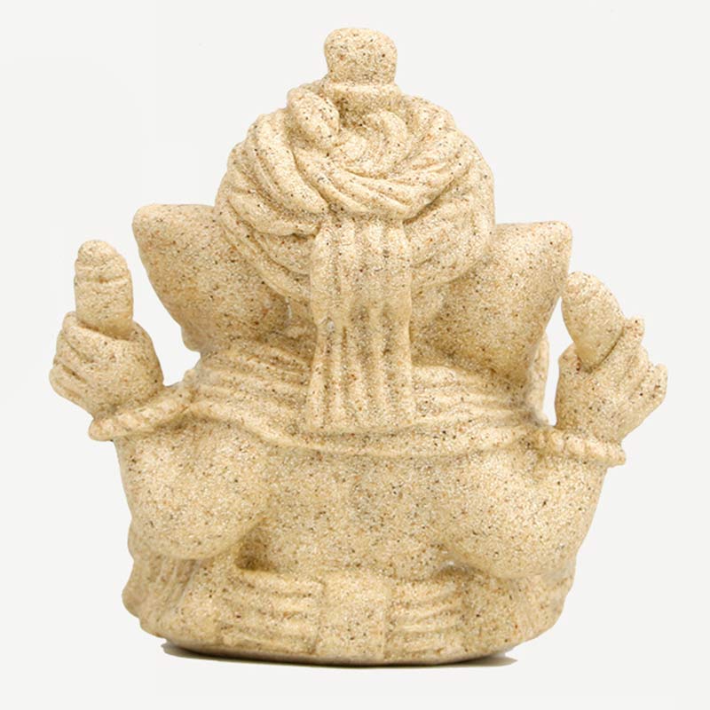 Ganesh Ganpati Słonia Statua Transformacja Dekoracja Domu