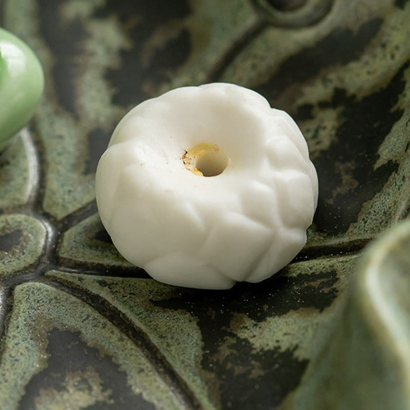 Buddha Stones Liść Medytacja Żaba Wzór Uzdrawiający Ceramiczny Kadzielnica Dekoracja