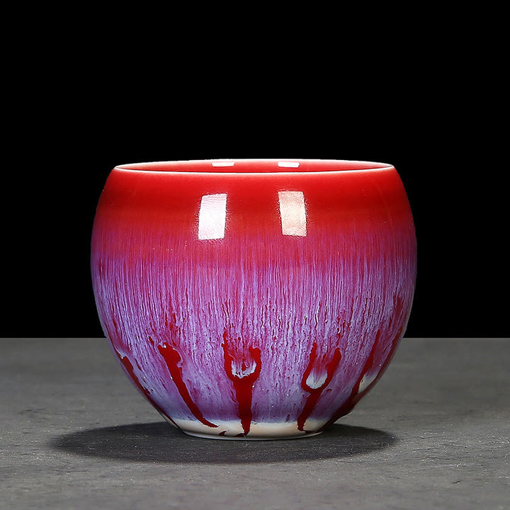 Buddha Stones Chińskie Jianzhan Glaze Kiln Change Ceramic Tea Cup Tenmoku Kung Fu Tea Cup