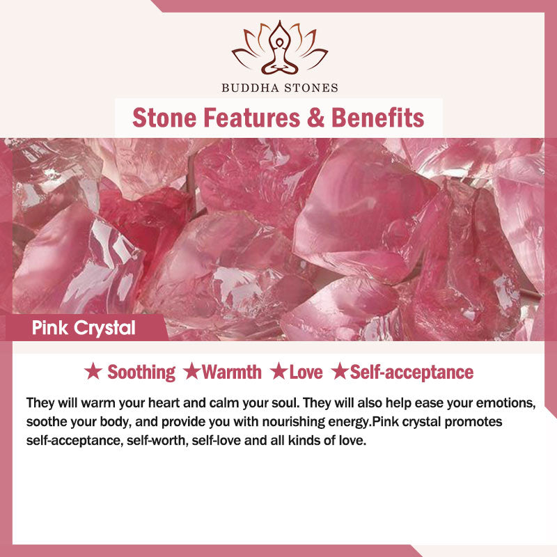 Buddha Stones 3PCS Naturalny Kryształ Kwarcowy Koraliki Uzdrawiająca Energia Bransoletka Lotosu - image 22