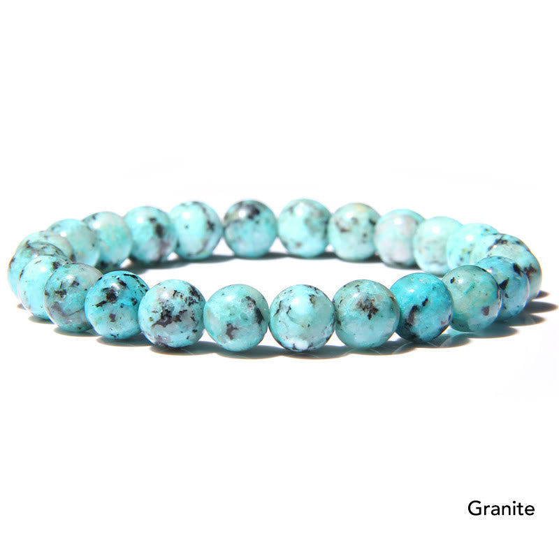 Bransoletka z koralików Natural Agat Stone Crystal Balance