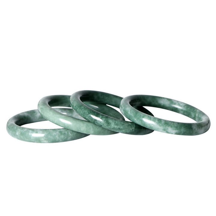 Bransoletka z naturalnego jadeitu , Buddha Stones , szczęścia i obfitości