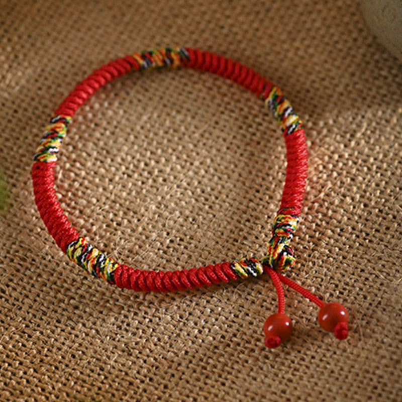 Bransoletka ochronna na szczęście z pięcioma kolorami King Kong Knot String