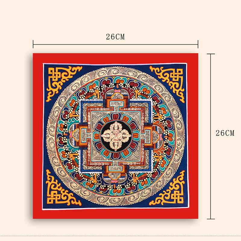 Tybetański ręcznie robiony obraz thangka Blessing Thangka Blind Box Losowy wzór kolorystyczny