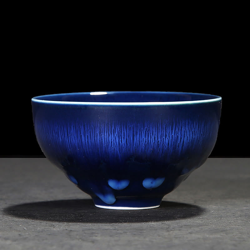 Buddha Stones Chińskie Jianzhan Glaze Kiln Change Ceramic Tea Cup Tenmoku Kung Fu Tea Cup