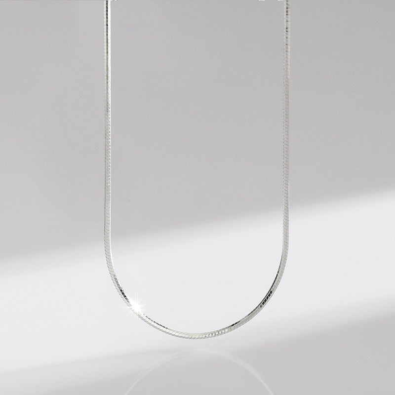 925 Srebrny naszyjnik z symbolem Hamsa Złe Oko i Szczęście - Łańcuch z kości węża - image 32