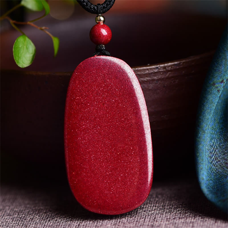Buddha Stones Śmiejący się Budda Yin Yang Chiński Zodiak Tykwa Naturalny Cynober Błogosławieństwo Naszyjnik Wisiorek - image 4