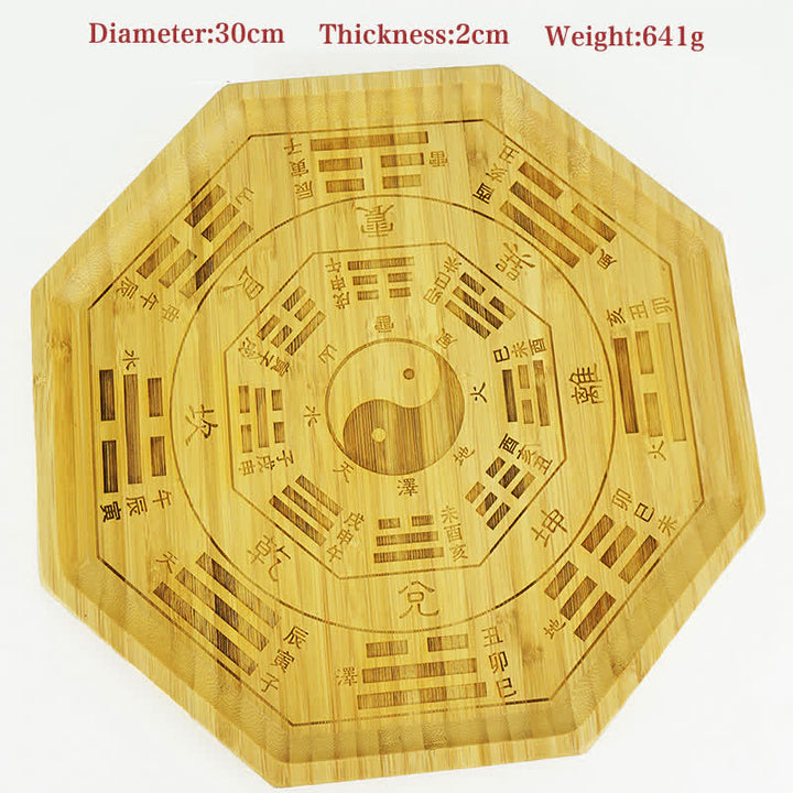 Mapa Feng Shui Bamboo Bagua Mapa Harmonii Energii - Mapa Bagua 30 cm - image 38