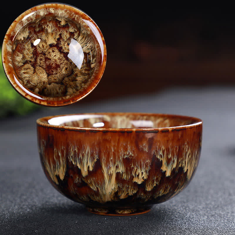 Buddha Stones Kolorowe Ceramiczne Filiżanki Do Herbaty Domowe Biuro Filiżanki Do Herbaty - image 42